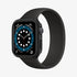 ACS05458 - Apple Watch Ultra (Apple Watch (49mm)) Case Thin Fit in black showing the front
